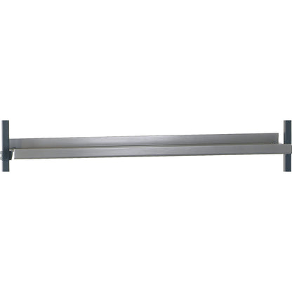 Document tray, WxD 1630 x 230 mm (A4 landscape), silver grey.