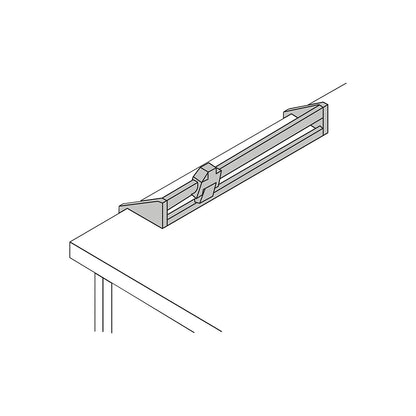 Cutting device, cutting width 1 m, for paper and film, black.