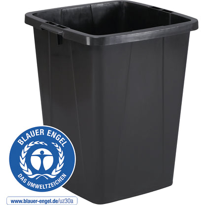 DURABIN® ECO recyclable waste container, capacity 90 l, HxWxD 610 x 520 x 490 mm, grey.