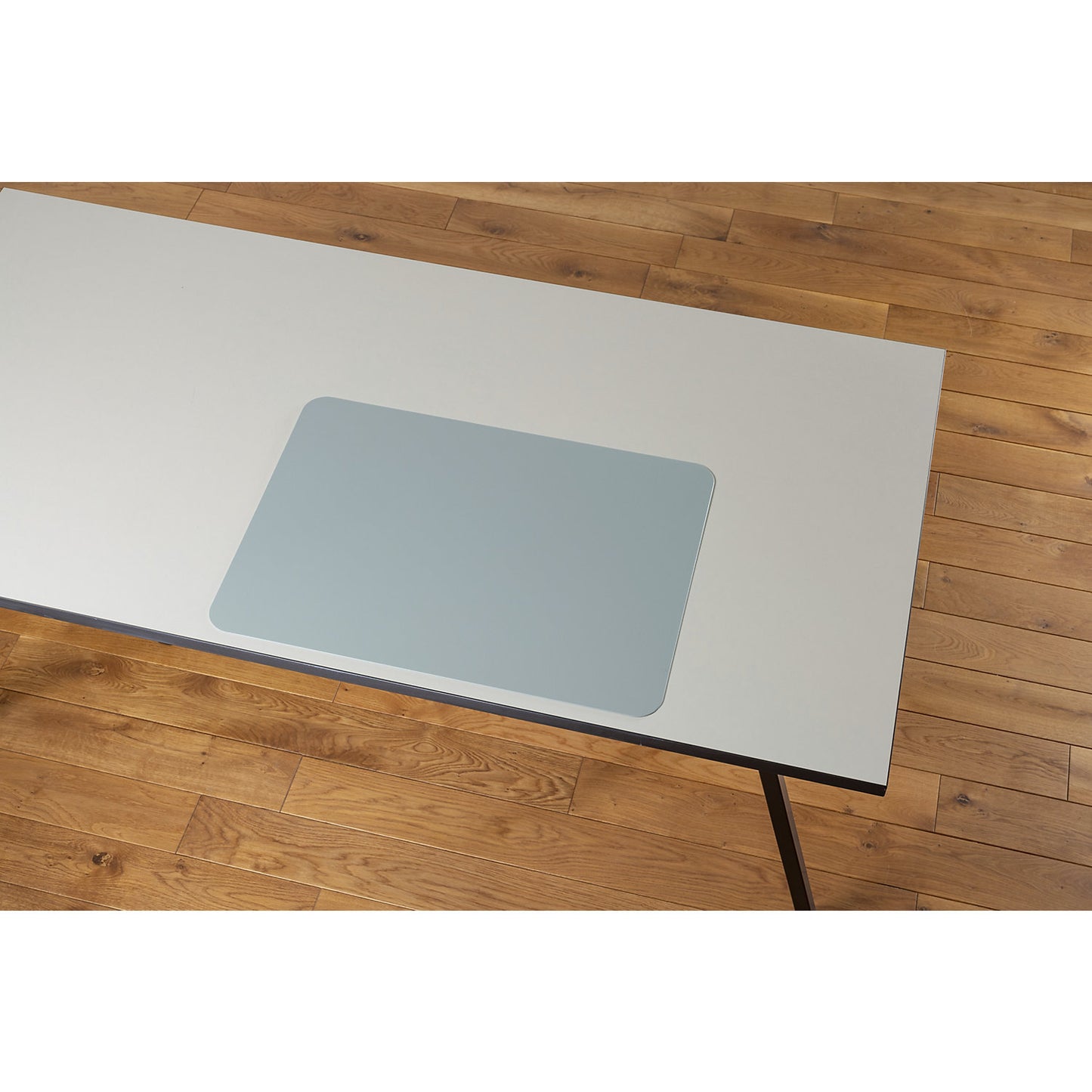 Purosens Stijl desk pad, WxD 700 x 500 mm, aqua.