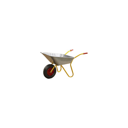 BD light wheelbarrow, 100 l, LxW 1230 x 690 mm, pneumatic tyre.