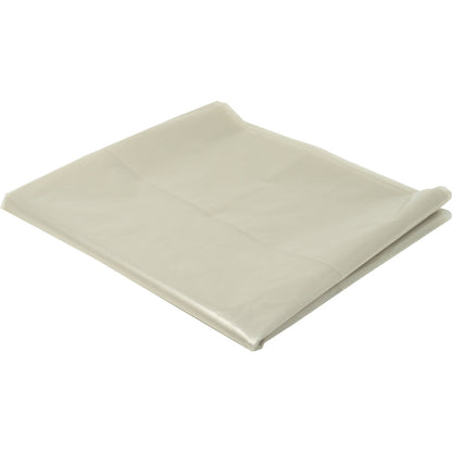 Large capacity waste sacks, PCR LDPE, 1000 l, LxWxH 800 x 500 x 2200 mm, pack of 50, 52 µm, transparent.