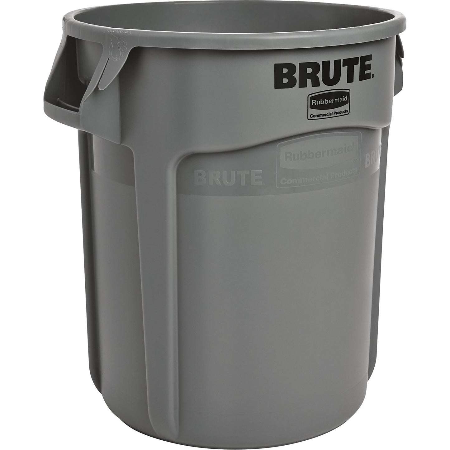BRUTE® universal container with round lid, capacity 75 l, grey.