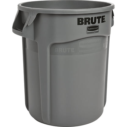 BRUTE® universal container with round lid, capacity 75 l, grey.