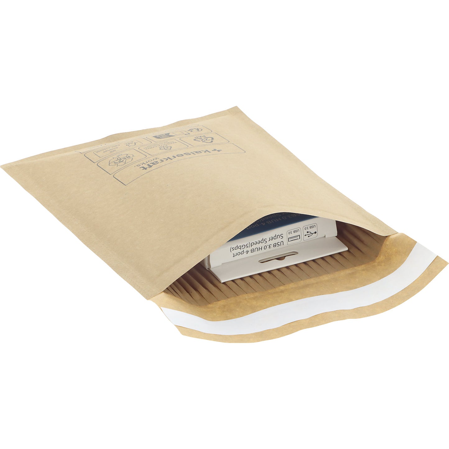 Wavebag™ Light mailing bag, made of paper, pack of 100, internal LxW 150 x 207.5 mm.