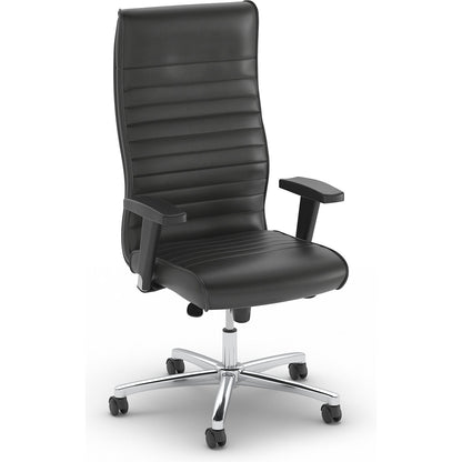 PRIME TIME 100 executive chair, with arm rests, black.