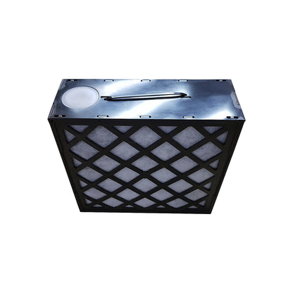 Spare filter, for SST UL air circulation fan, black.