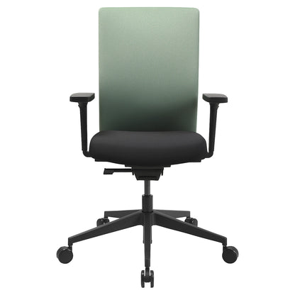 AirWork G office swivel chair, synchronised mechanism with sliding seat, mint green.