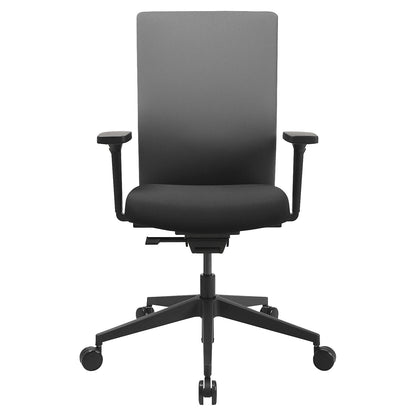 AirWork G office swivel chair, synchronised mechanism with sliding seat, grey.