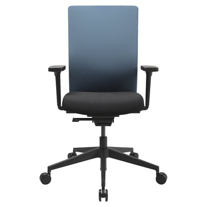 AirWork G office swivel chair, synchronised mechanism with sliding seat, petrol.