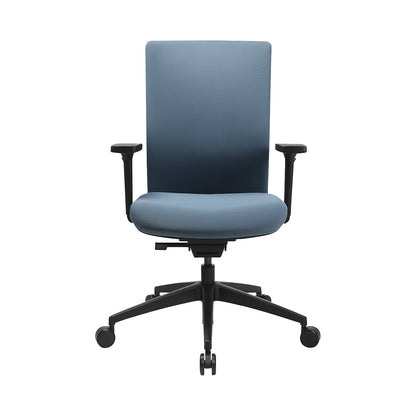 SITNESS AirWork G office swivel chair, synchronous mechanism, with arm rests, petrol.