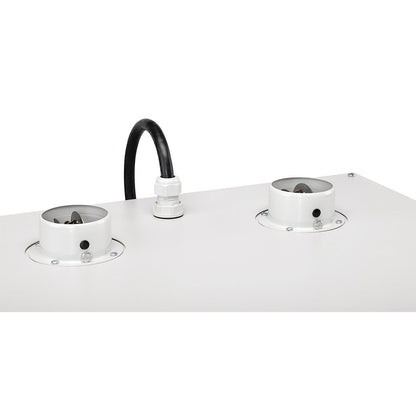 Cable guide, for PROline safety cabinet, grey.