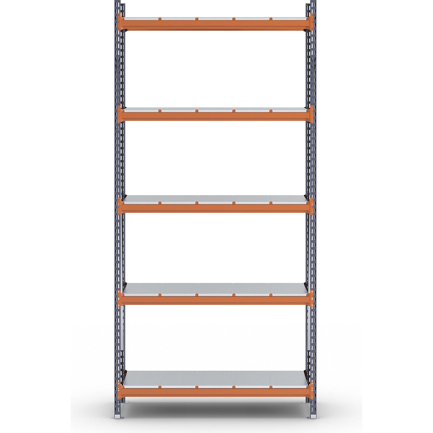 Wide span shelving unit, max. bay load 6000 kg, HxWxD 3000 x 1448 x 600 mm, standard shelf unit.