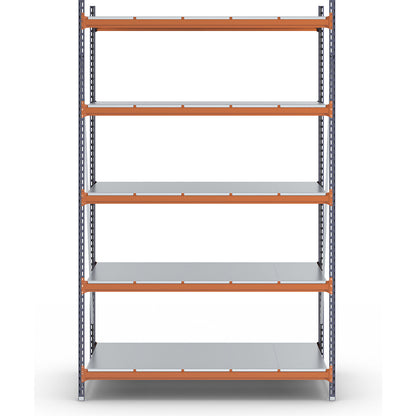 Wide span shelving unit, max. bay load 6000 kg, HxWxD 3000 x 1923 x 1100 mm, standard shelf unit.