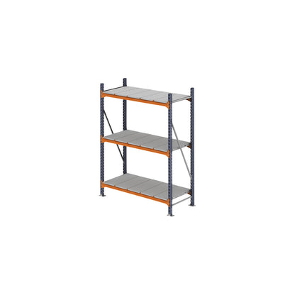 Wide span shelving unit, max. bay load 6000 kg, HxWxD 2000 x 1923 x 800 mm, standard shelf unit.