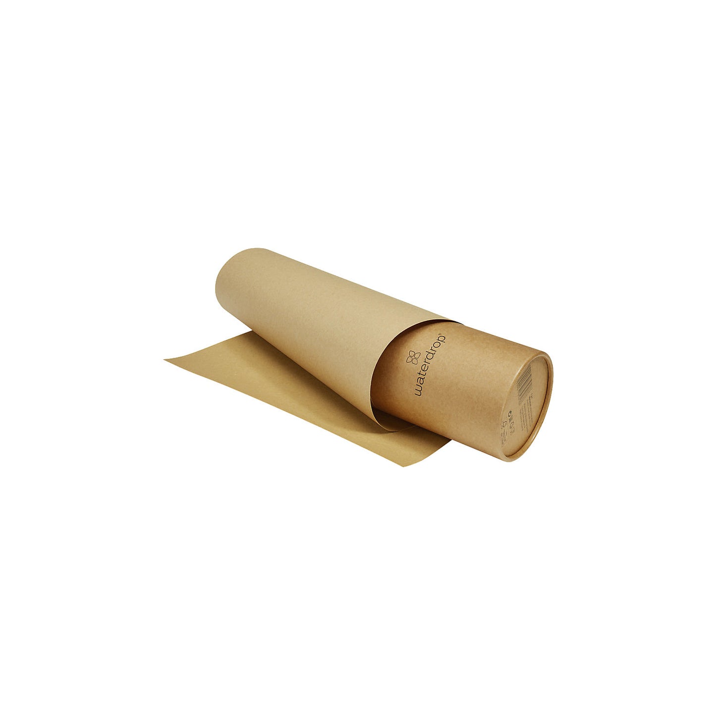 Packing paper on a roll, width 1000 mm, brown, length 100 m, 80 g/m².
