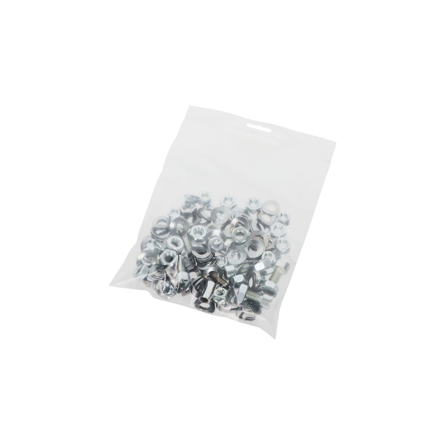Pressure seal bag with Euro hole, pack of 1000, LxW 250 x 180 mm.