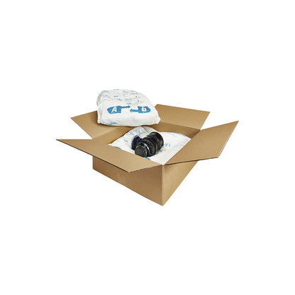 Packaging foam, for lightweight items made of PU, pouch-LxW 460 x 380 mm, contents 3 l, pack of 36.