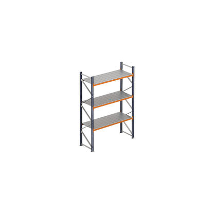Wide span shelving unit, max. bay load 8000 kg, HxWxD 2000 x 1511.2 x 800 mm, standard shelf unit.