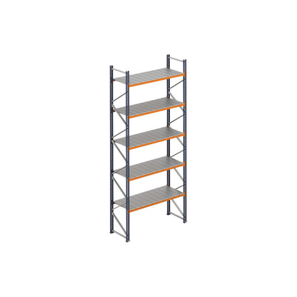 Wide span shelving unit, max. bay load 8000 kg, HxWxD 3000 x 1511.2 x 1100 mm, standard shelf unit.