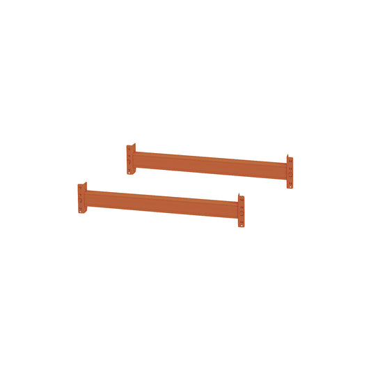 Beams, for wide span shelving unit, 1 pair, LxD 2700 x 50 mm, max. shelf load 1550 kg.