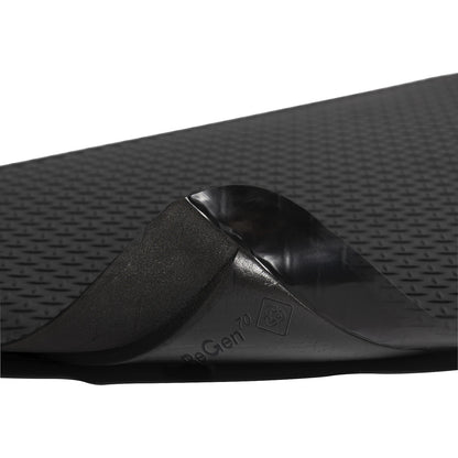 ReGen 70 cover panel, fixed dimensions, LxW 18300 x 900 mm, black.