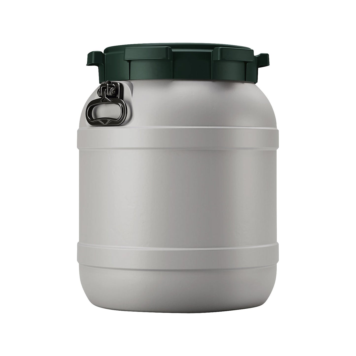UN-X wide neck drum, grey green, height 520 mm, capacity 55 l.