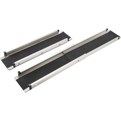 Loading ramp with anti-slip coating, 3 settings, length up to 1830 mm.