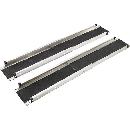 Loading ramp with anti-slip coating, 3 settings, length up to 1830 mm.
