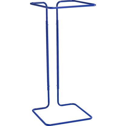 Waste sack holder, stationary, capacity up to 400 l, blue.