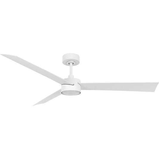 Lucci air Climate IV ceiling fan, incl. remote control and GX53 bulb, white.