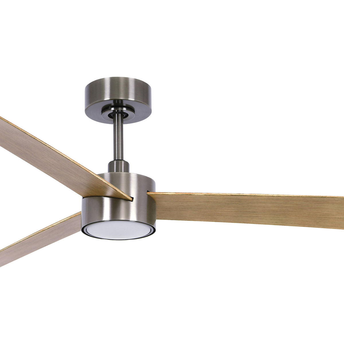 Lucci air Climate IV ceiling fan, incl. remote control and GX53 bulb, chrome.