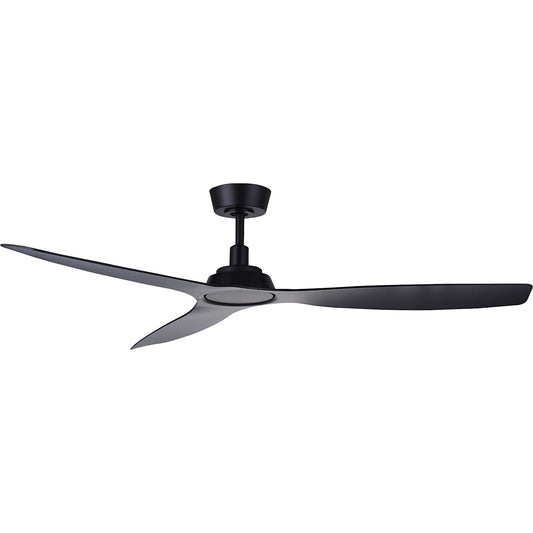 Lucci air Moto ceiling fan, incl. remote control, black.
