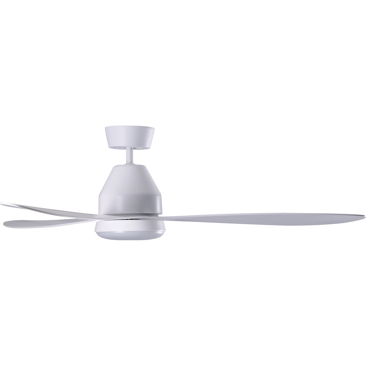 Lucci air Whitehaven ceiling fan, incl. remote control and GX53 bulb, white.