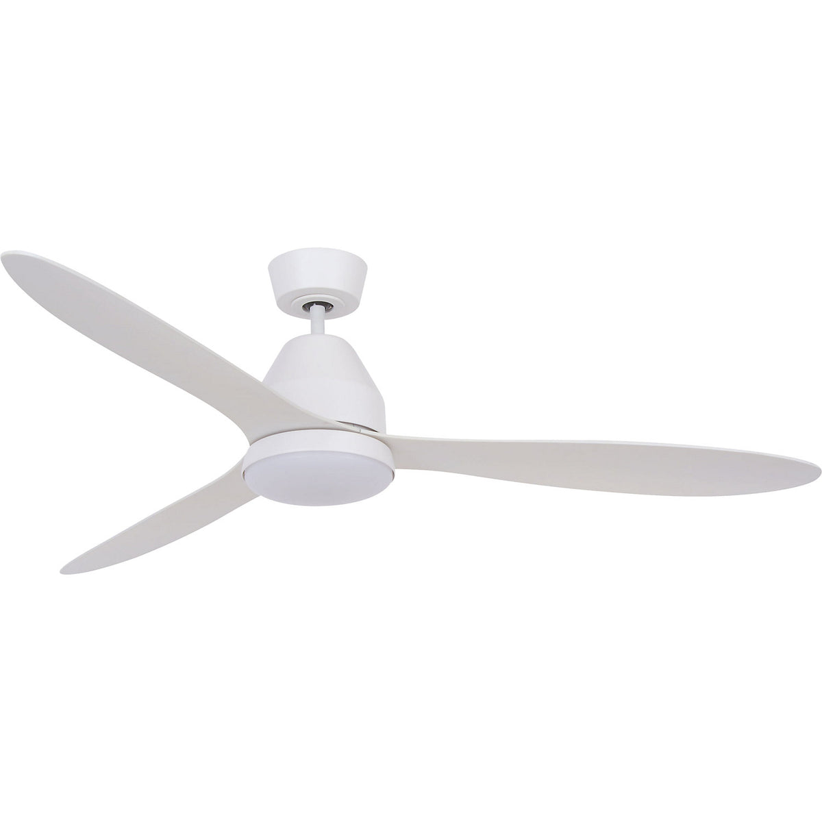 Lucci air Whitehaven ceiling fan, incl. remote control and GX53 bulb, white.
