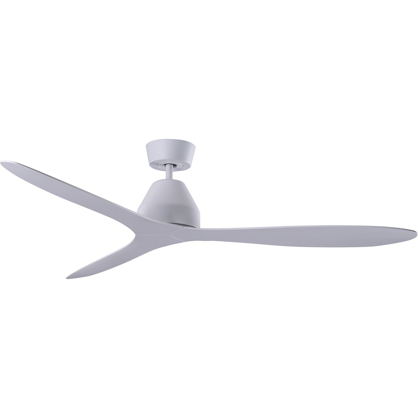 Lucci air Whitehaven ceiling fan, incl. remote control, white.