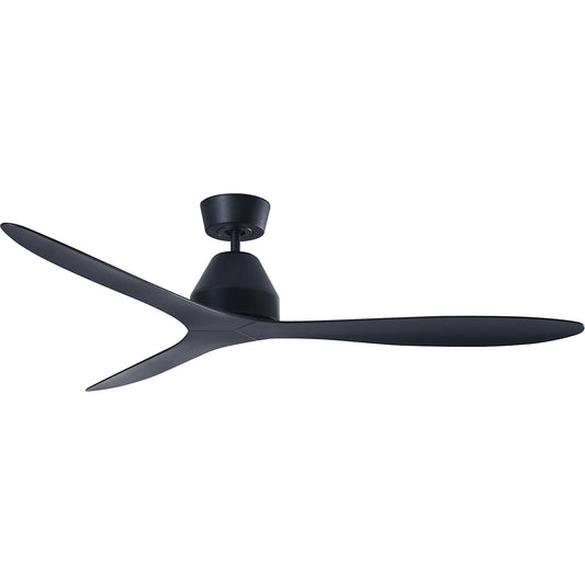 Lucci air Whitehaven ceiling fan, incl. remote control, black.