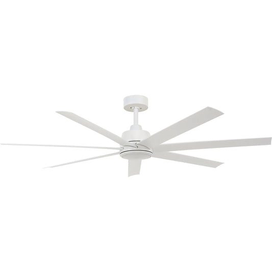 Lucci air Atlanta ceiling fan, incl. remote control and GX53 bulb, white.