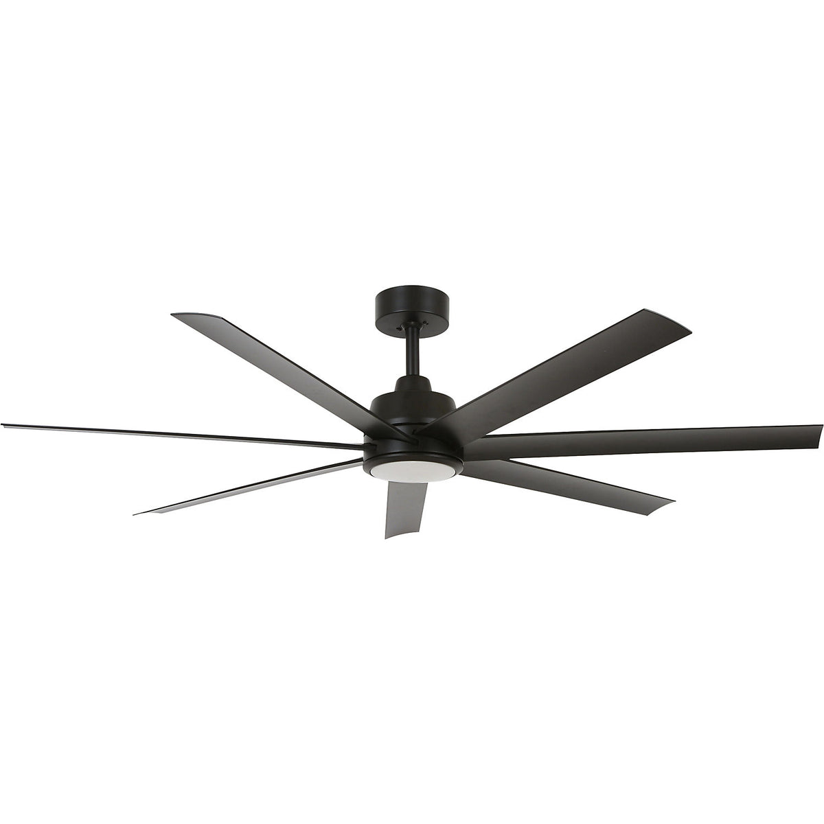 Lucci air Atlanta ceiling fan, incl. remote control and GX53 bulb, black.