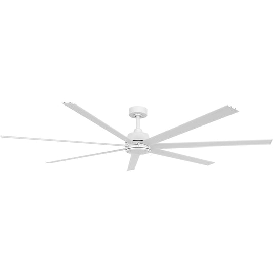 Lucci air Atlanta II ceiling fan, incl. remote control, white.