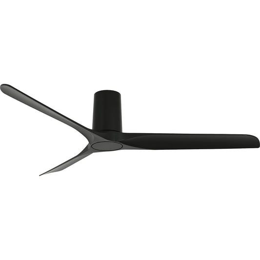 Lucci air Londo ceiling fan, incl. remote control, black.