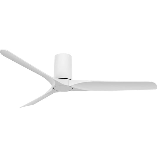 Lucci air Londo ceiling fan, incl. remote control, white.