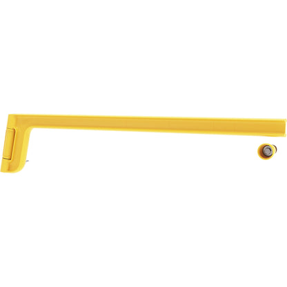 Industrial safety door, 100% recyclable, SINGLE AXES GATE, LxWxH 1300 x 295 x 60 mm.