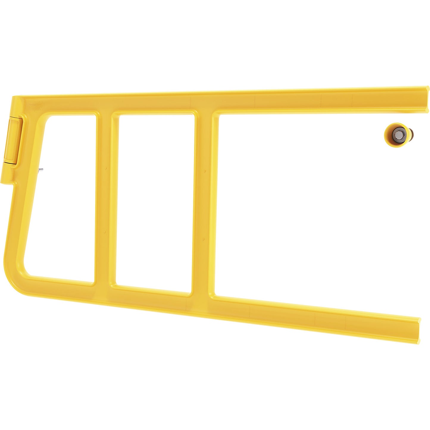 Industrial safety door, 100% recyclable, DOUBLE AXES GATE, LxWxH 1295 x 615 x 63 mm.