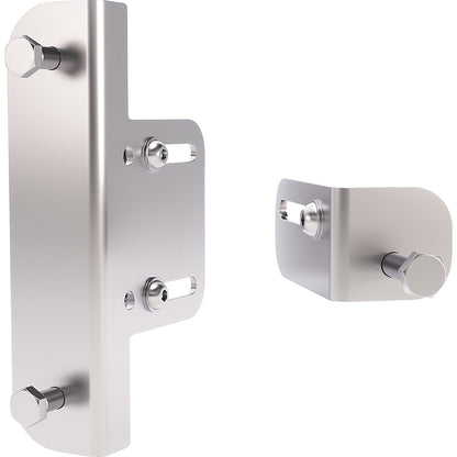 Tube fastening system, for Ø 37 - 52 mm, stainless steel.