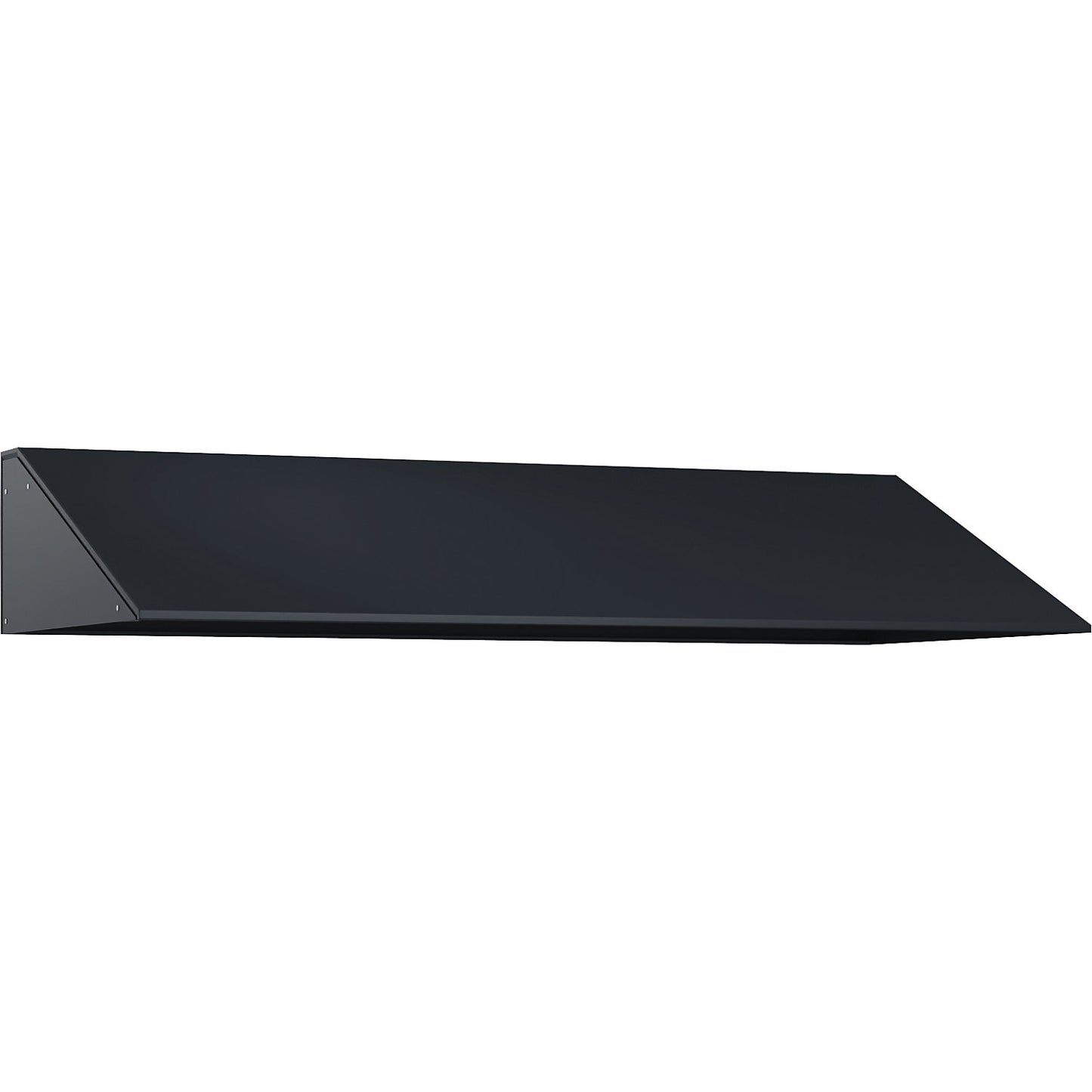 Sloping roof attachment, HxD 230 x 500 mm, steel, W 4 x 300 mm, black grey.