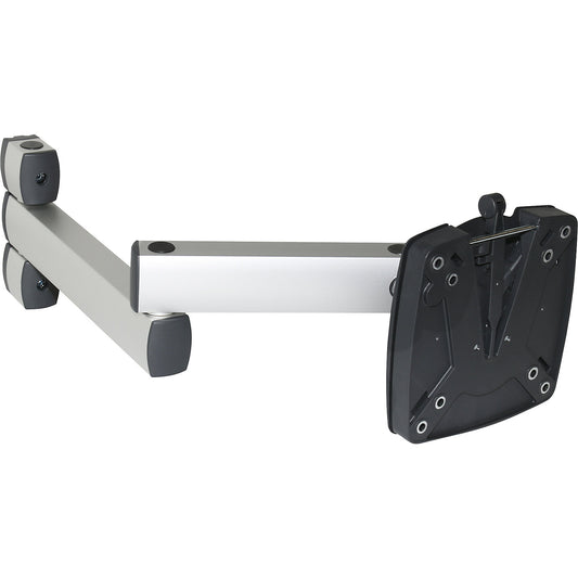 LCD flat screen swivel arm, standard mounting for VESA 75 / 100, max. load 10 kg.