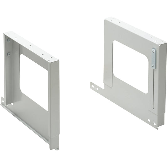 Mounting kit, for SPM shelves, light grey RAL 7035.