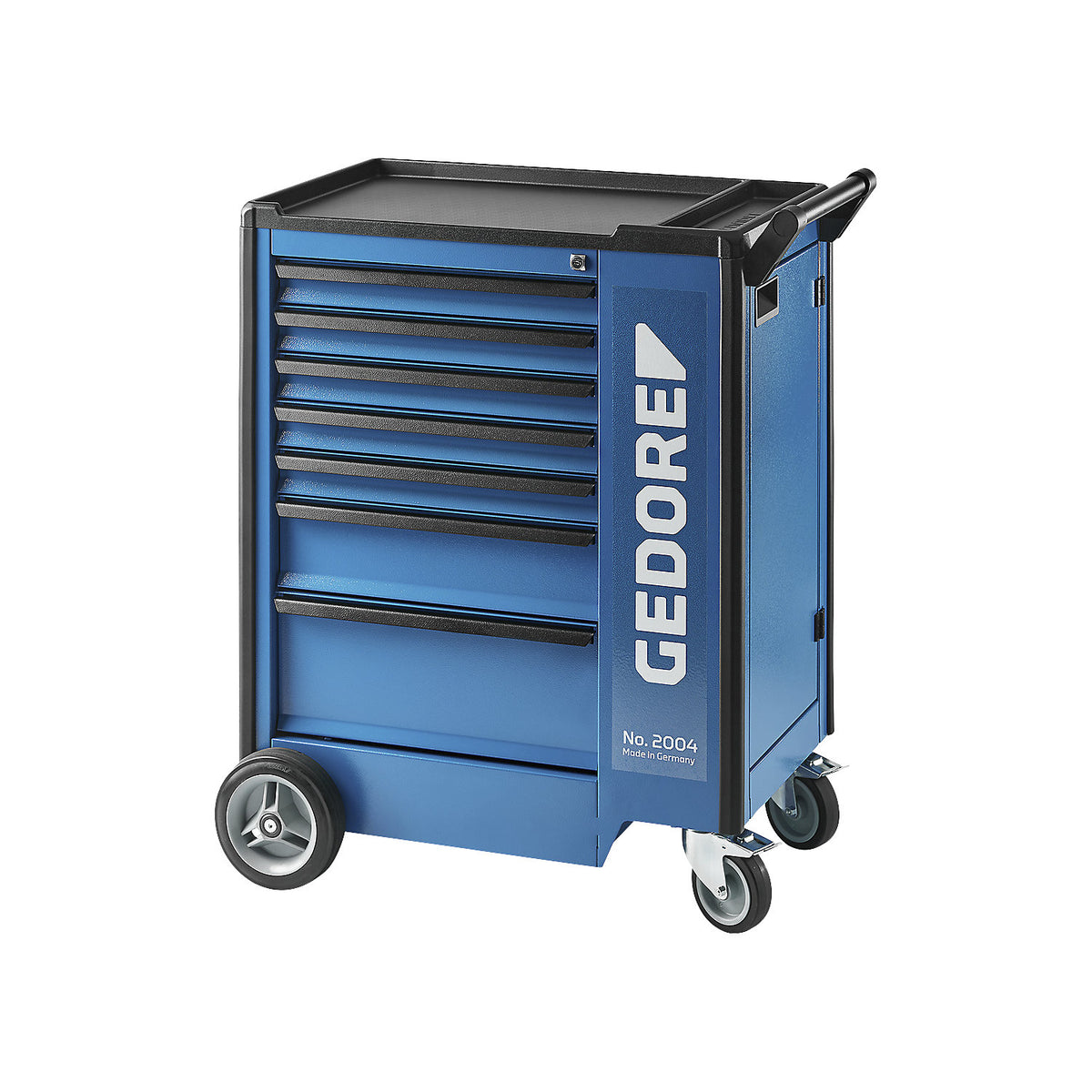 Tool trolley 2004, 7 drawers, HxWxD 1020 x 865 x 605 mm.