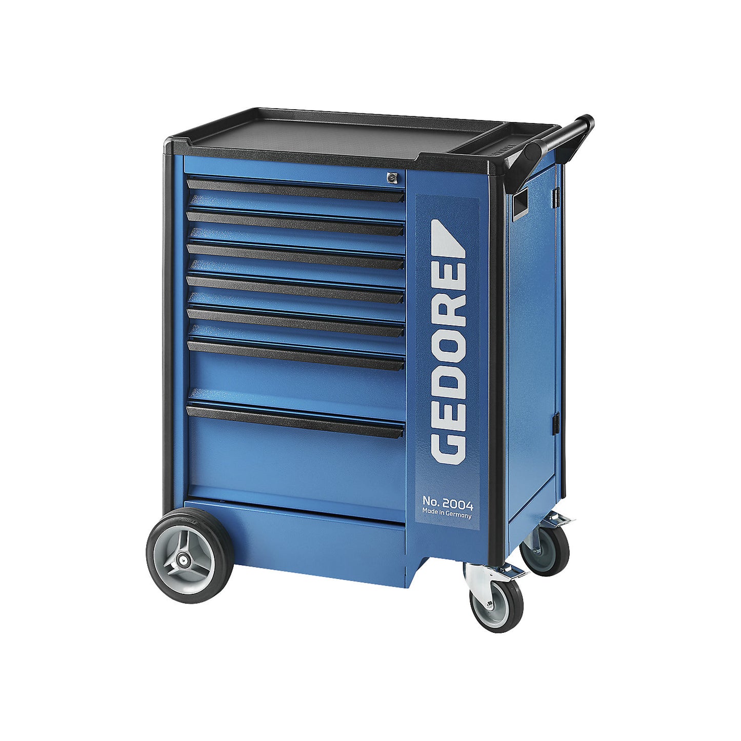 Tool trolley 2004, 7 drawers, HxWxD 1020 x 865 x 605 mm.
